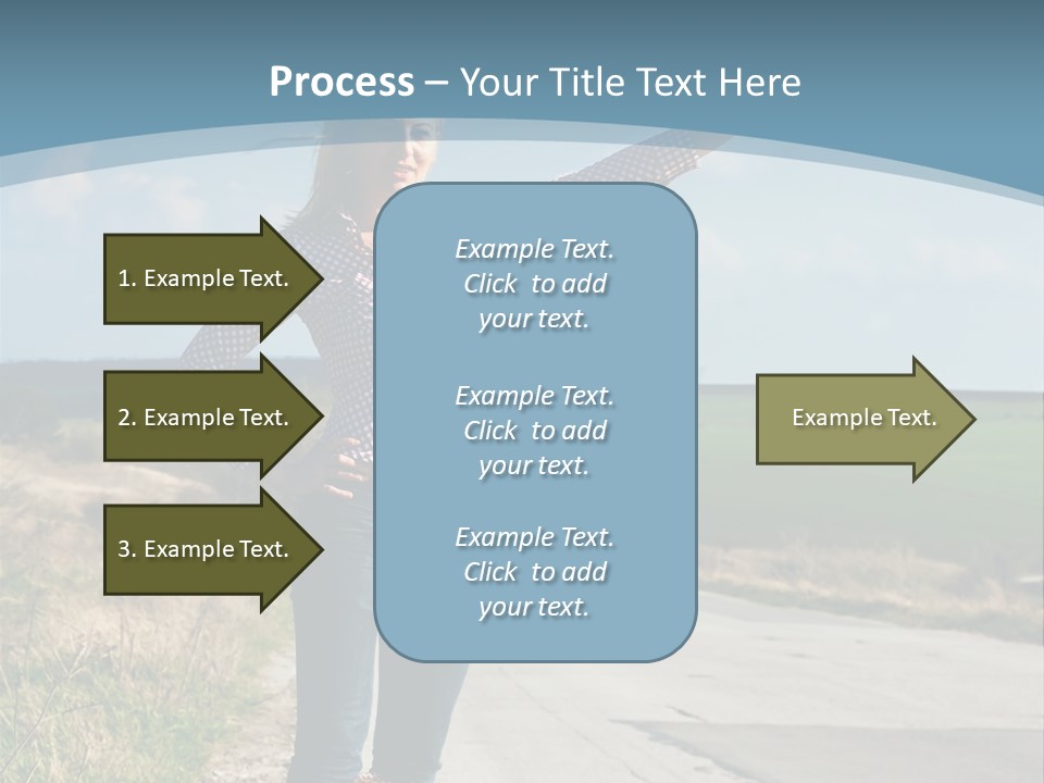 Hand Stop Country PowerPoint Template