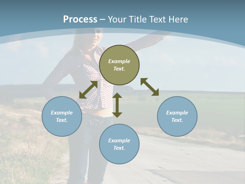 Hand Stop Country PowerPoint Template