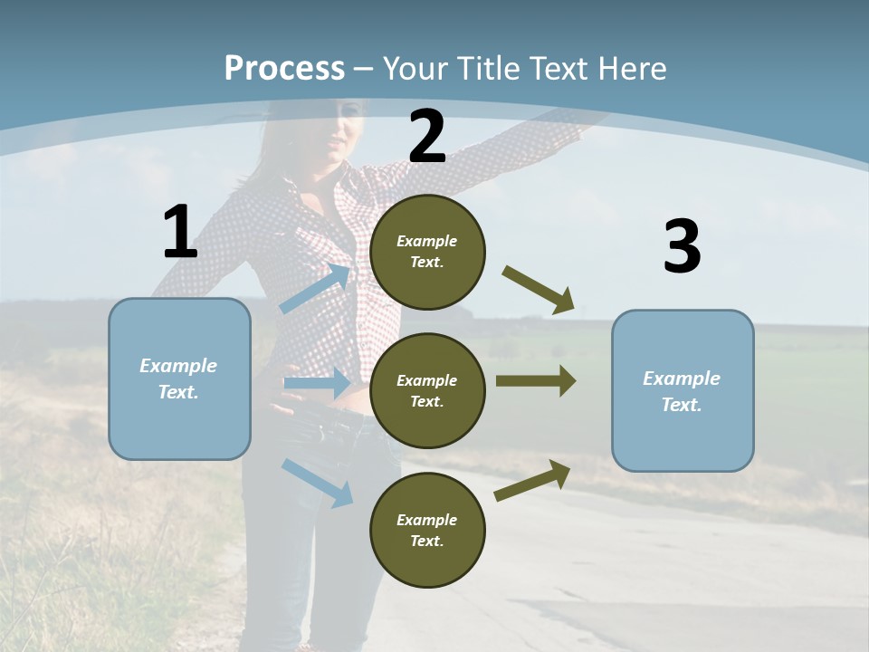 Hand Stop Country PowerPoint Template