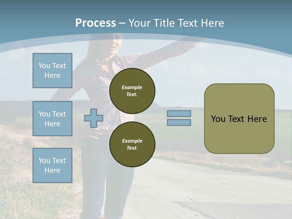 Hand Stop Country PowerPoint Template