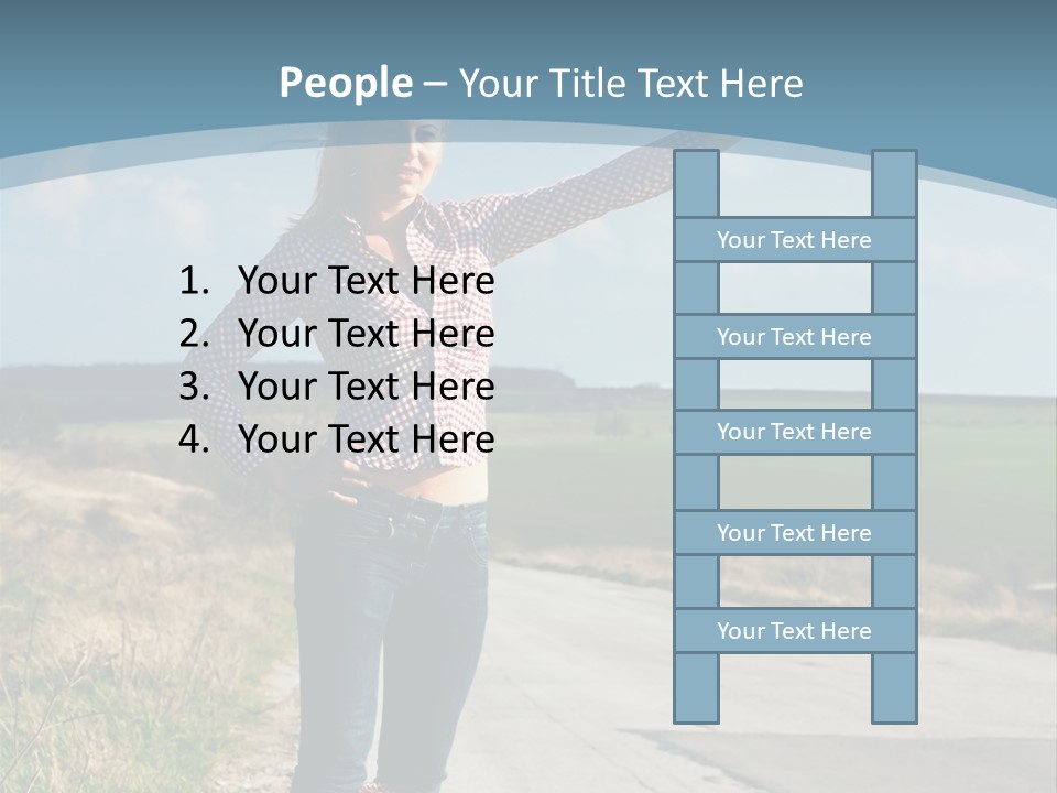 Hand Stop Country PowerPoint Template
