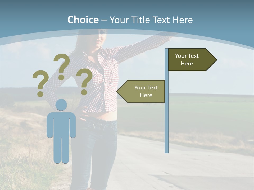 Hand Stop Country PowerPoint Template