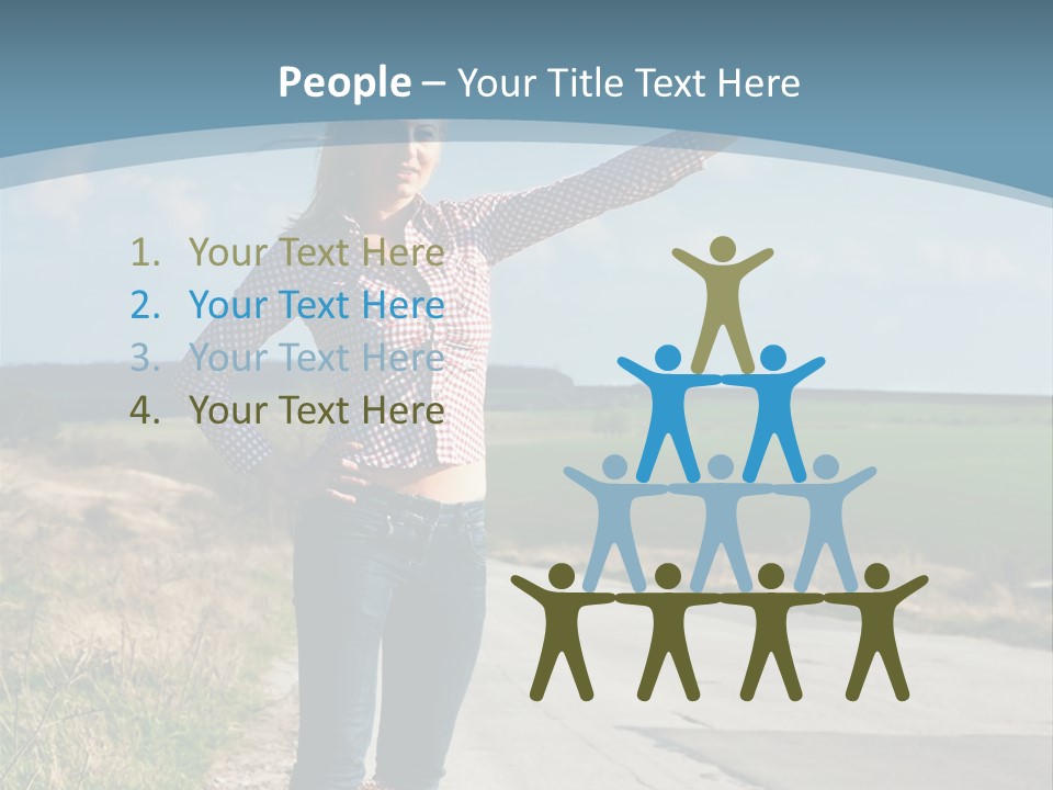 Hand Stop Country PowerPoint Template