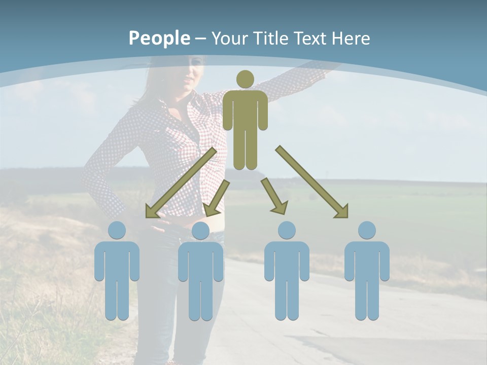 Hand Stop Country PowerPoint Template