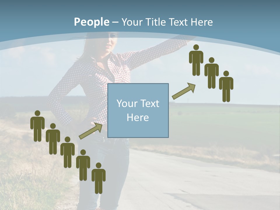 Hand Stop Country PowerPoint Template