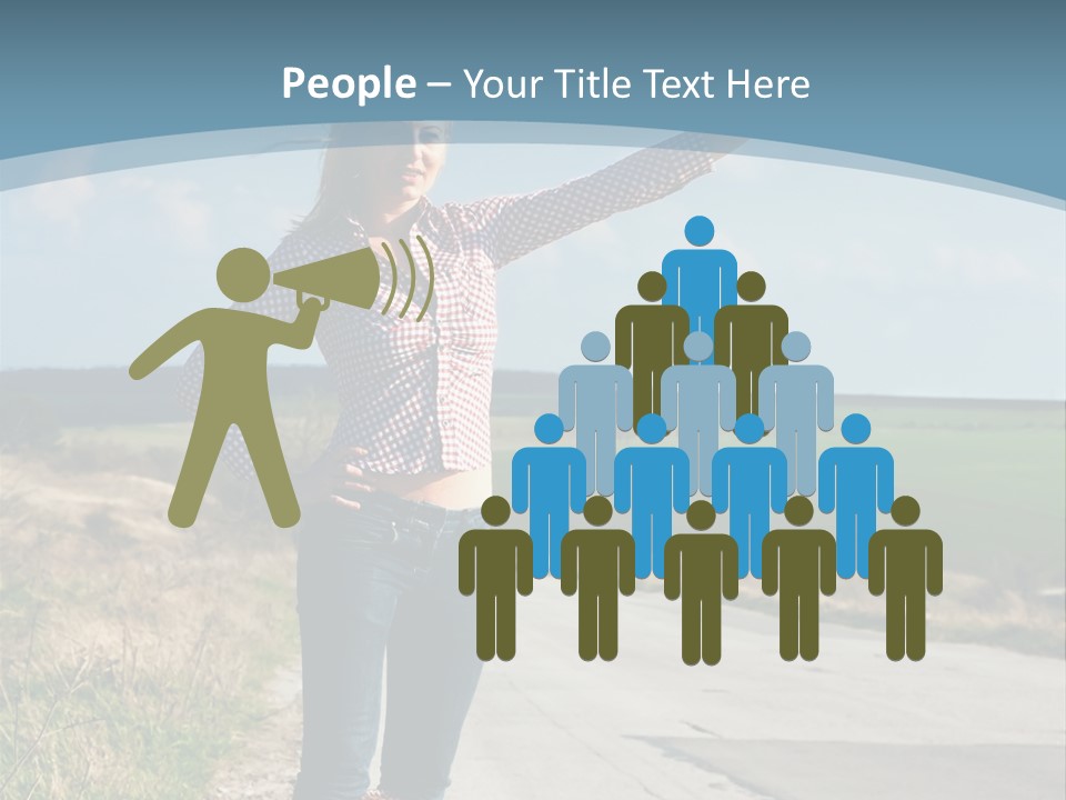 Hand Stop Country PowerPoint Template