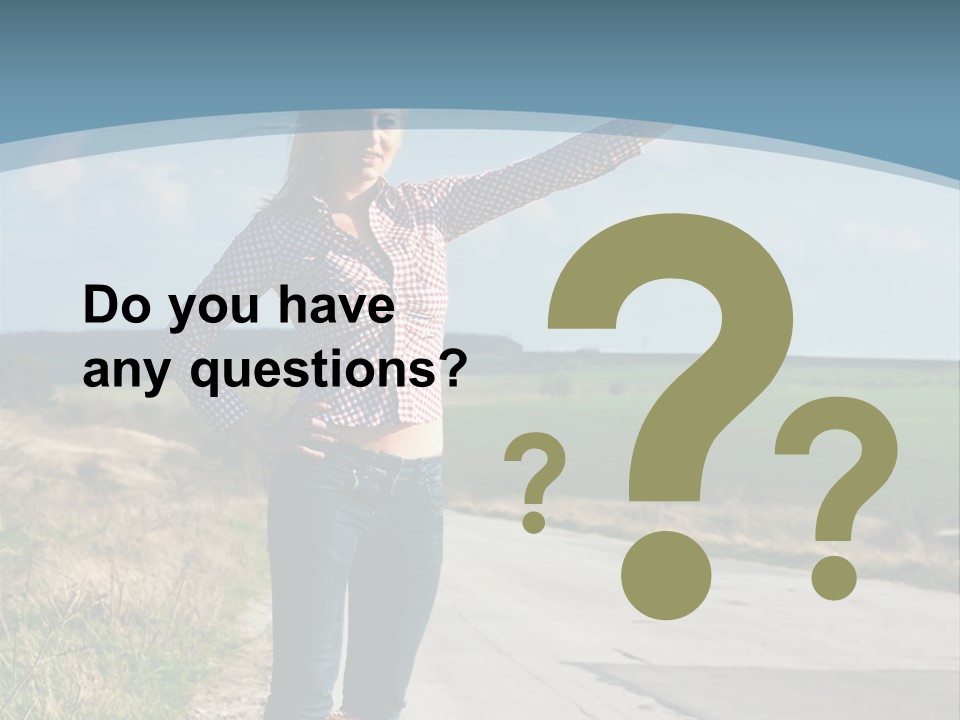 Hand Stop Country PowerPoint Template