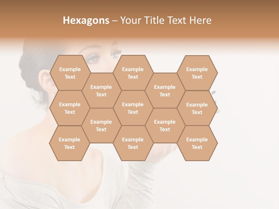 Female Brush  PowerPoint Template