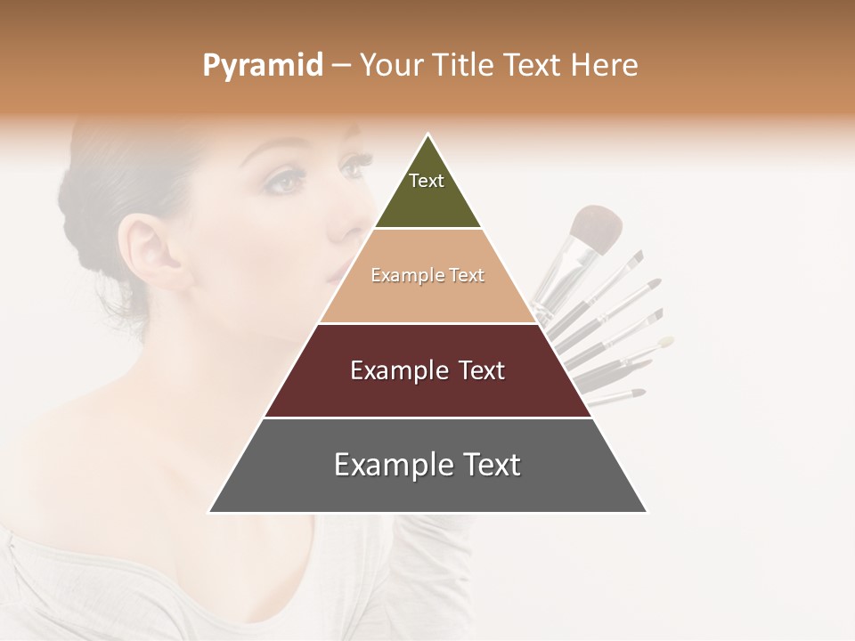 Female Brush  PowerPoint Template