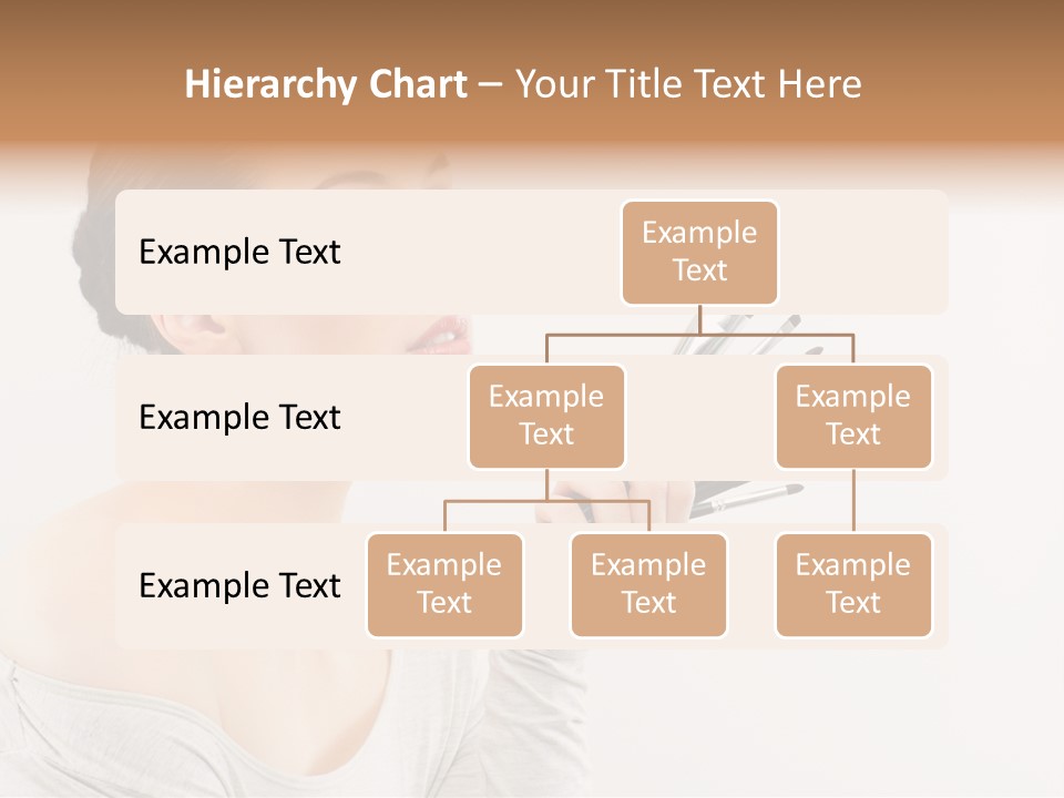 Female Brush  PowerPoint Template
