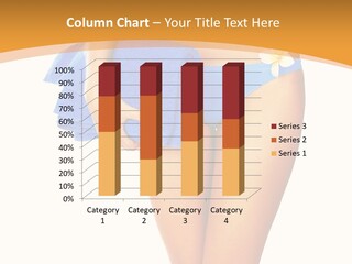 Swimsuit Sexy Towel PowerPoint Template