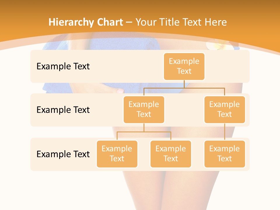 Swimsuit Sexy Towel PowerPoint Template