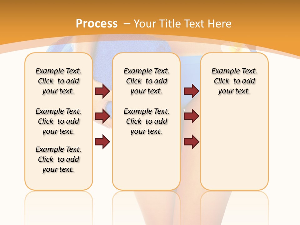 Swimsuit Sexy Towel PowerPoint Template