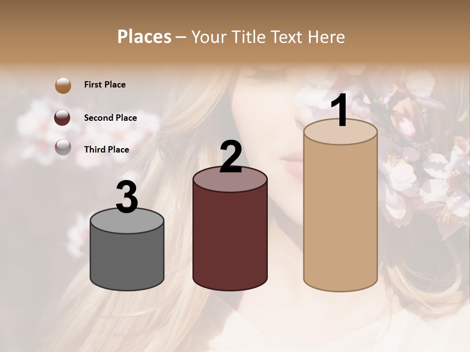 Relax Blossom White PowerPoint Template