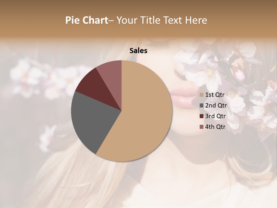 Relax Blossom White PowerPoint Template