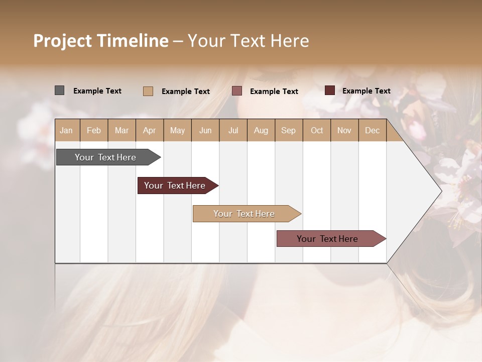 Relax Blossom White PowerPoint Template