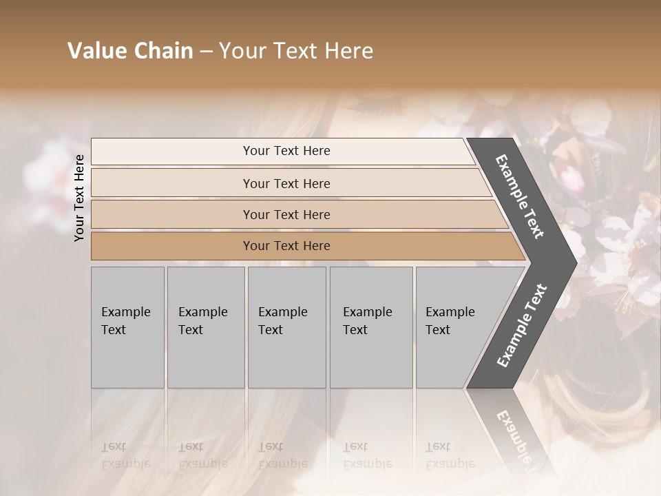 Relax Blossom White PowerPoint Template