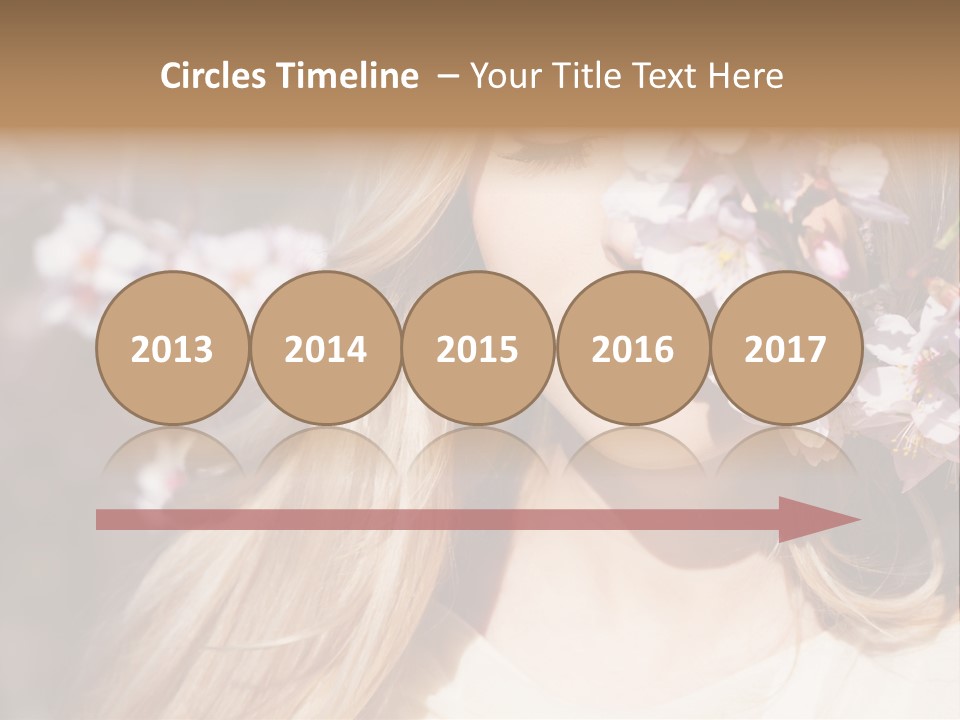 Relax Blossom White PowerPoint Template