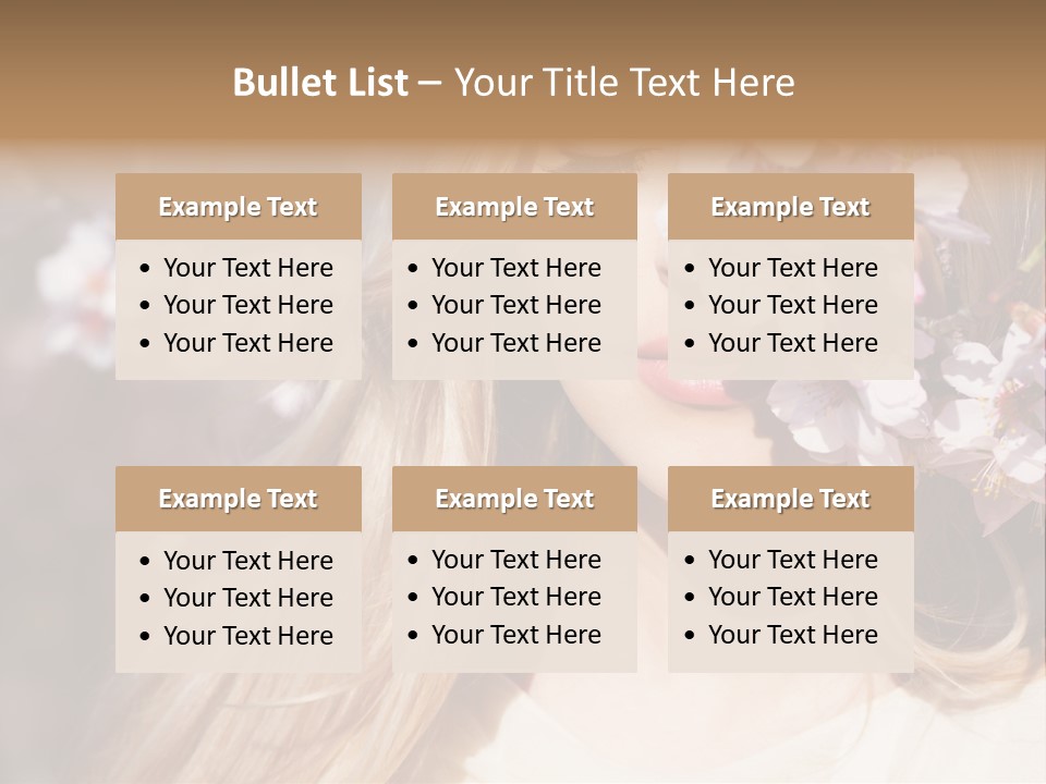 Relax Blossom White PowerPoint Template