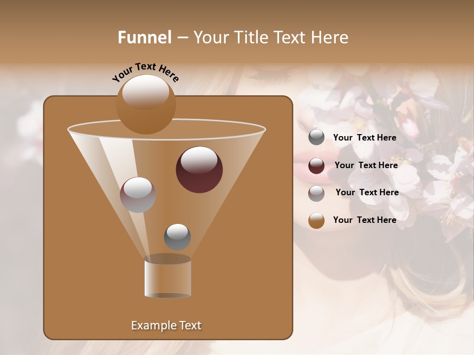 Relax Blossom White PowerPoint Template