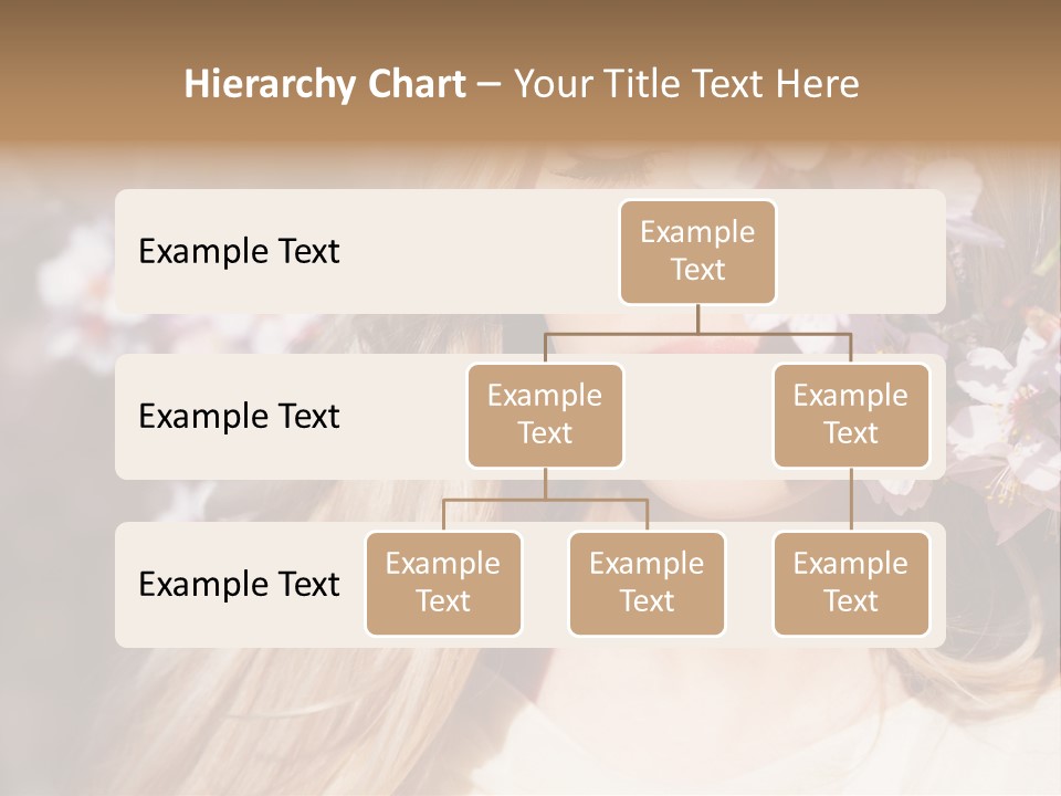 Relax Blossom White PowerPoint Template