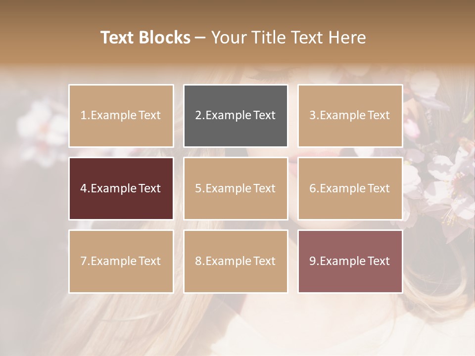 Relax Blossom White PowerPoint Template