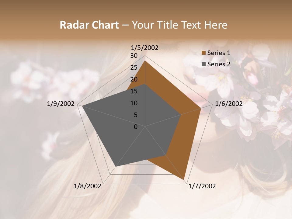 Relax Blossom White PowerPoint Template