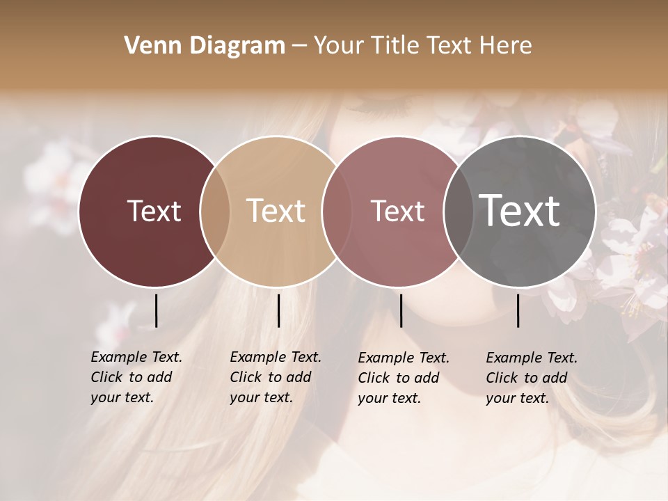 Relax Blossom White PowerPoint Template