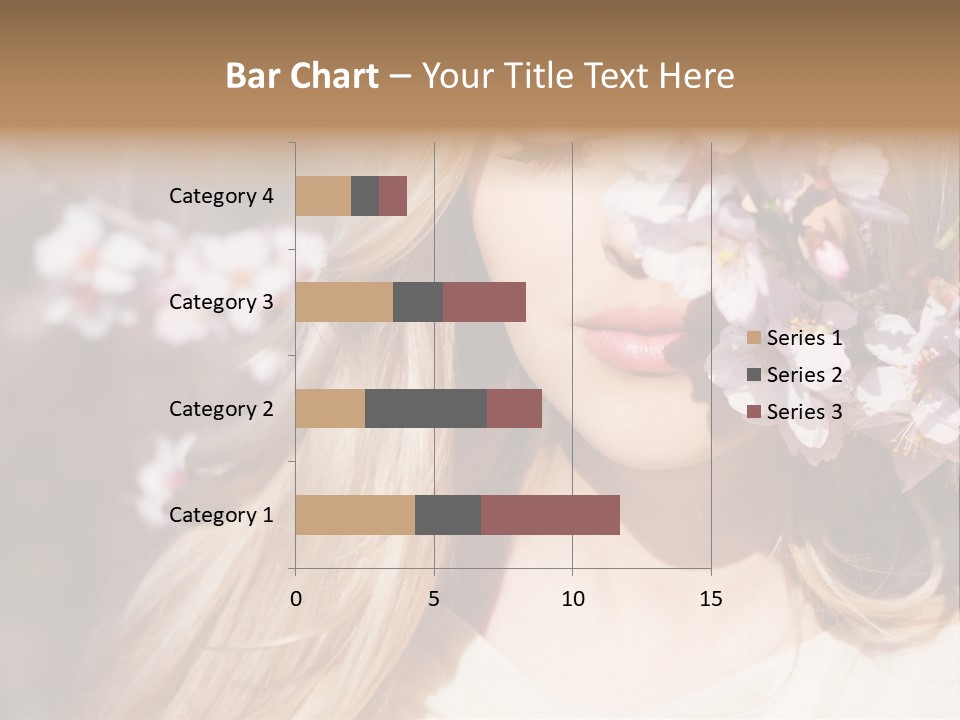 Relax Blossom White PowerPoint Template