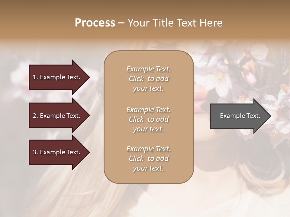 Relax Blossom White PowerPoint Template