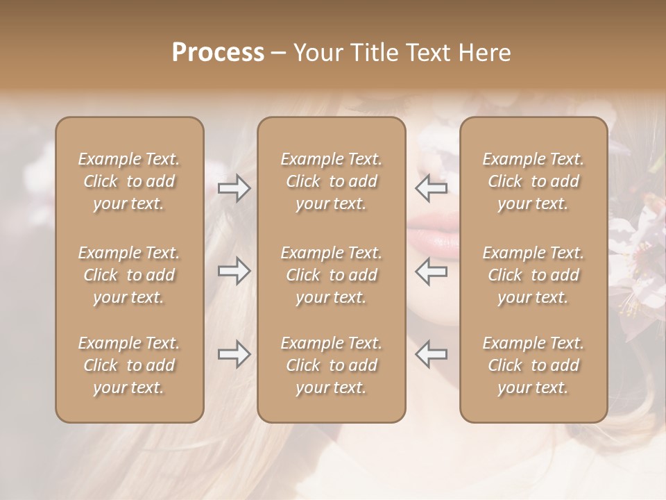 Relax Blossom White PowerPoint Template