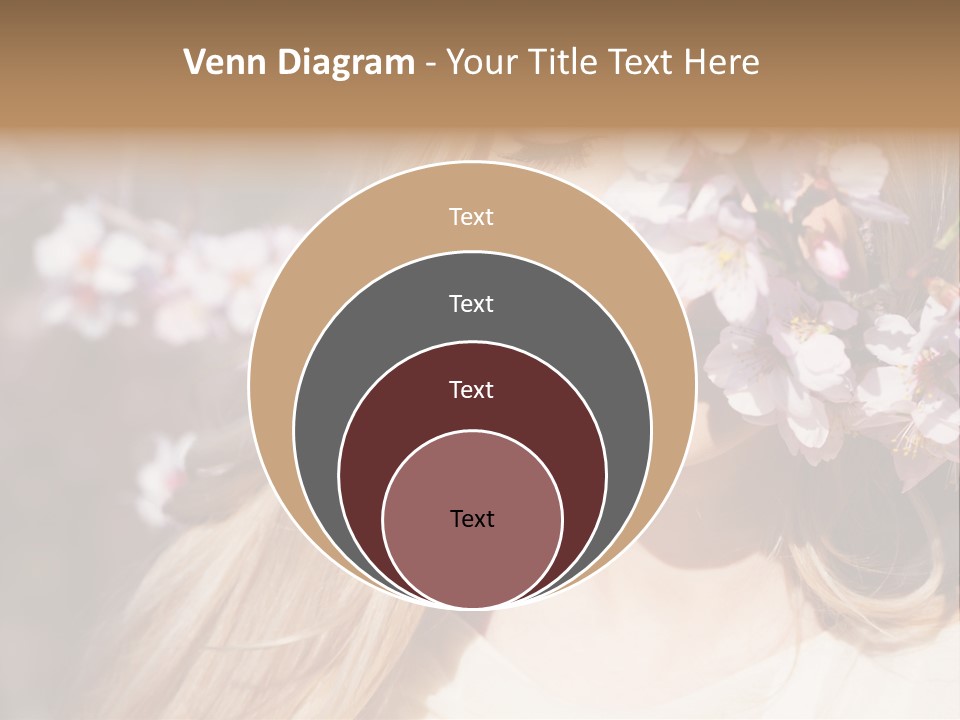 Relax Blossom White PowerPoint Template