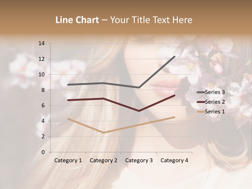 Relax Blossom White PowerPoint Template