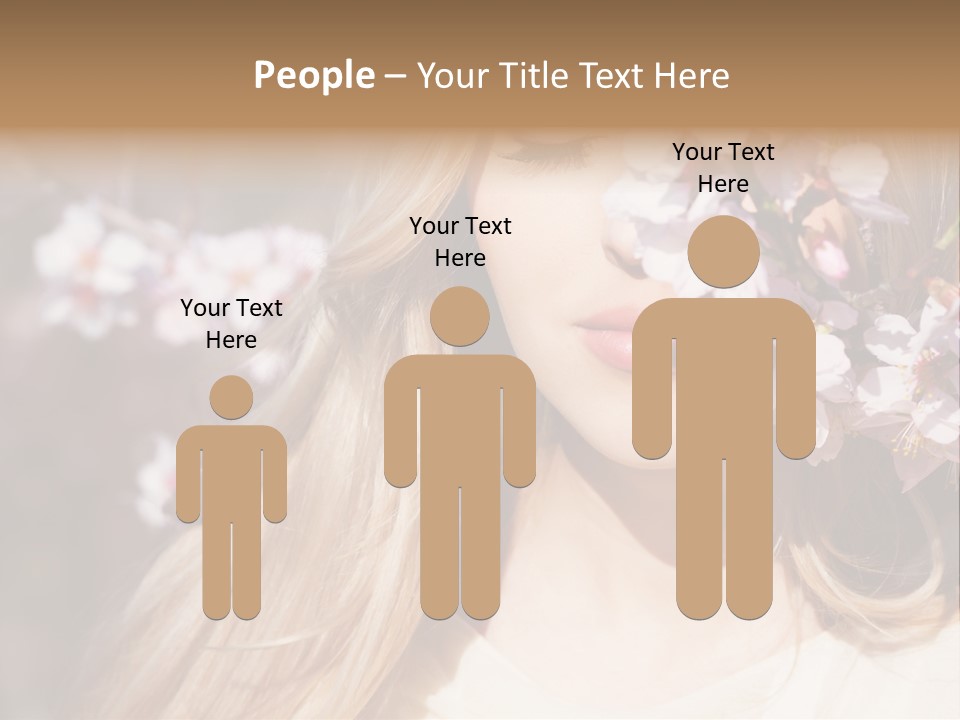 Relax Blossom White PowerPoint Template