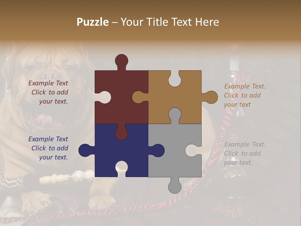 Expression Hookah Funny PowerPoint Template