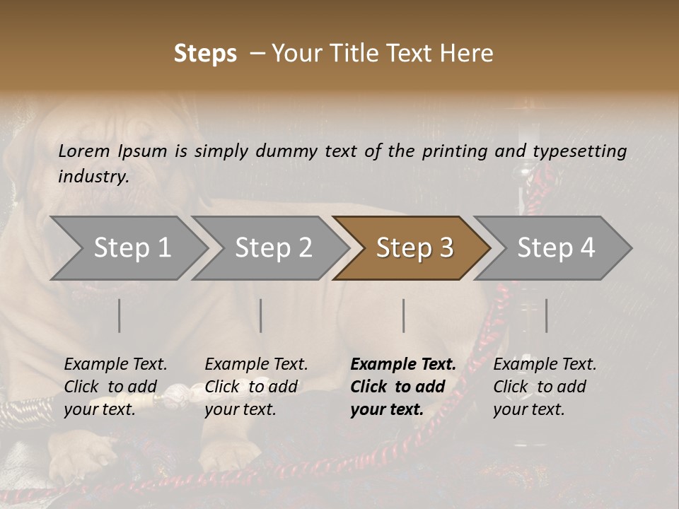 Expression Hookah Funny PowerPoint Template