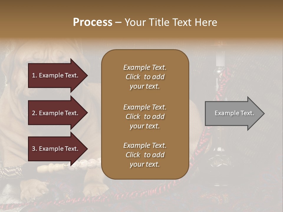 Expression Hookah Funny PowerPoint Template