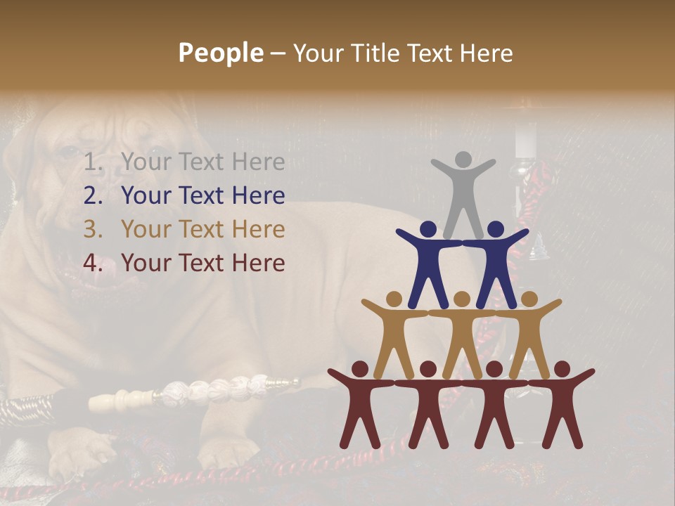 Expression Hookah Funny PowerPoint Template