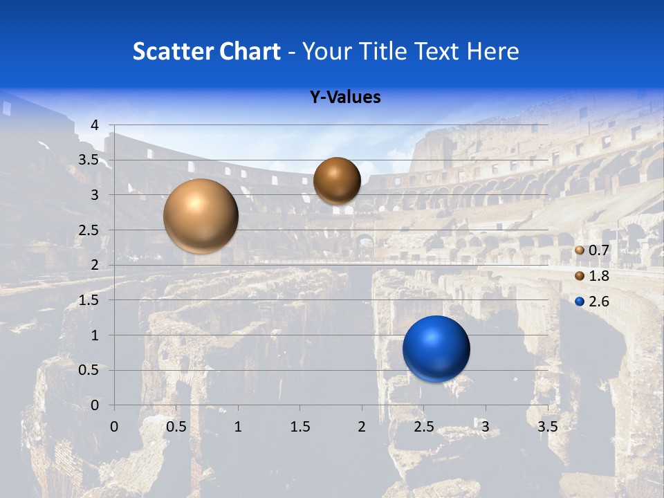 Culture Blue Brick PowerPoint Template