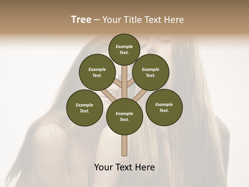 Topless Touching Bright PowerPoint Template