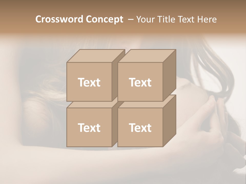 Natural Nude Seductive PowerPoint Template