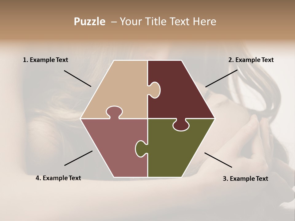 Natural Nude Seductive PowerPoint Template