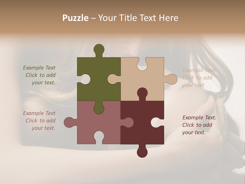 Natural Nude Seductive PowerPoint Template