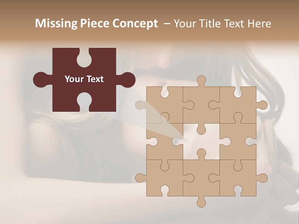 Natural Nude Seductive PowerPoint Template