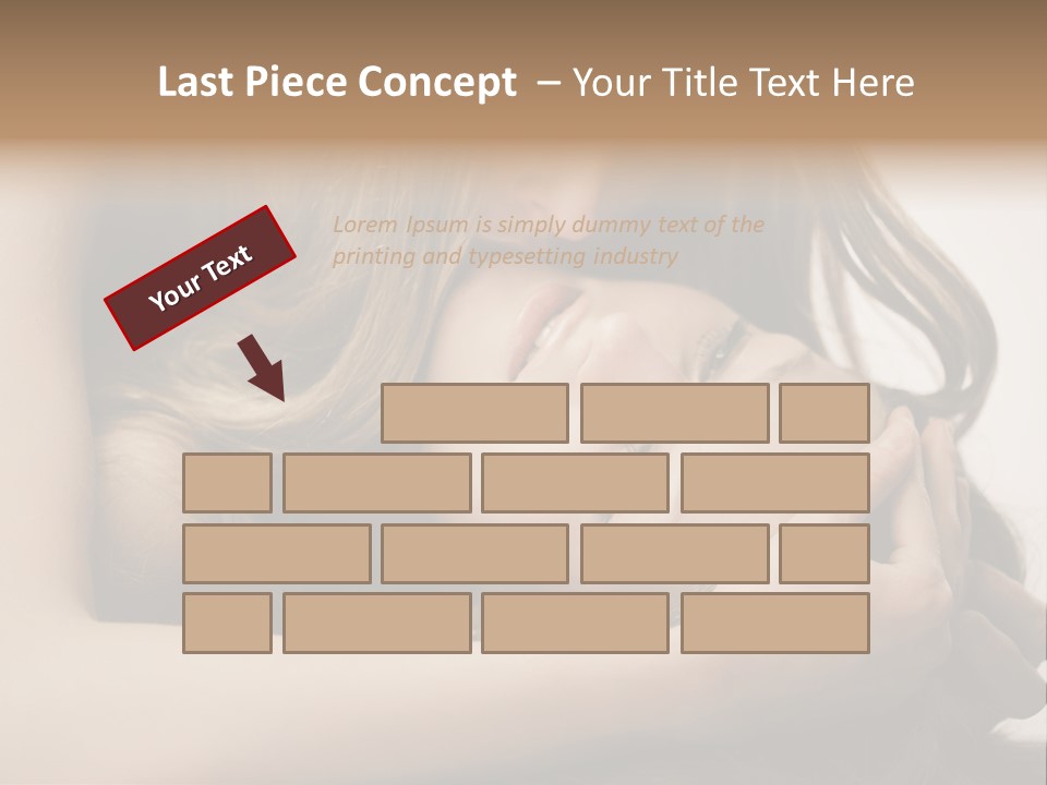 Natural Nude Seductive PowerPoint Template
