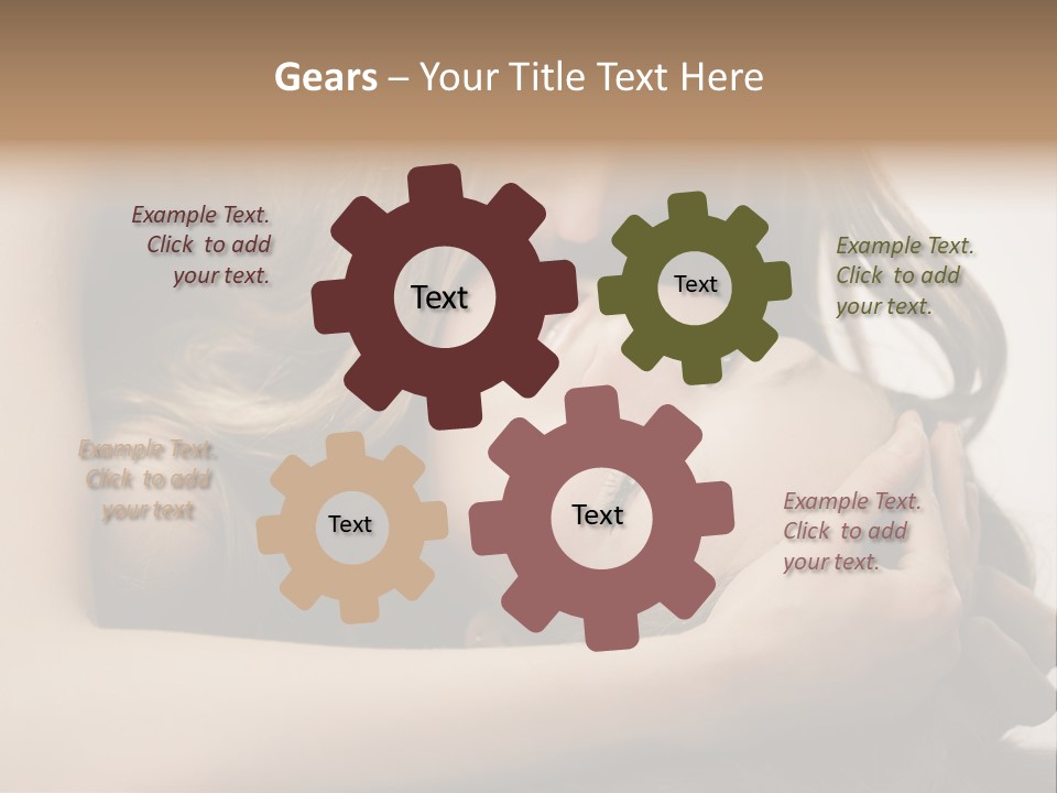 Natural Nude Seductive PowerPoint Template