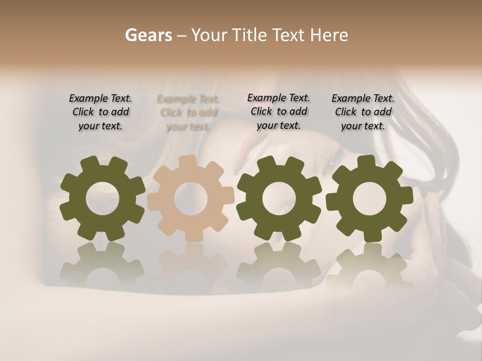 Natural Nude Seductive PowerPoint Template