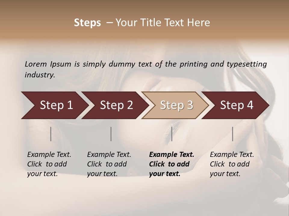 Natural Nude Seductive PowerPoint Template