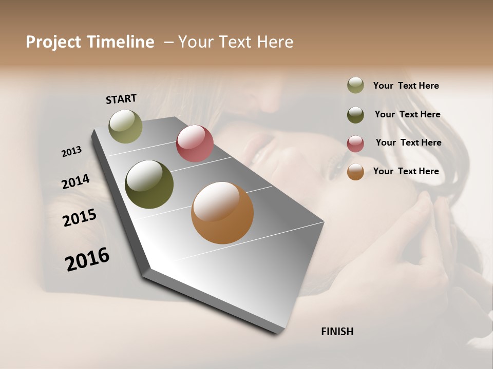 Natural Nude Seductive PowerPoint Template