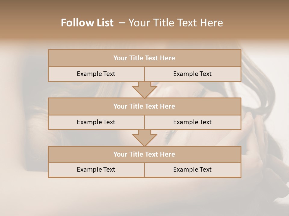 Natural Nude Seductive PowerPoint Template